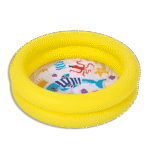 Jilong 76cmx20cm Yellow Sea Animal 2 Ring Pool