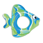 Jilong 79cmx71cm Blue Fish Ring