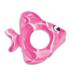 Jilong 79cmx71cm Pink Fish Ring