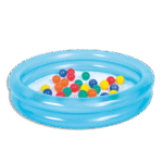 Jilong 95cmx20cm Blue Pool Set 2 Rings
