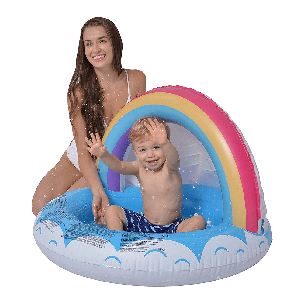 Jilong-95cmx66cm-Rainbow-Baby-Pool-2