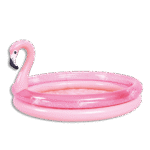 Jilong 99cmx50cm Glitter Flamingo 2 Ring Pool