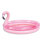 Jilong 99cmx50cm Glitter Flamingo 2 Ring Pool