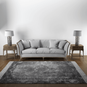 Turkish Dark Grey Carpet 6 sizes