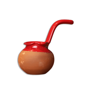 Turkish Red Pottery Coffee Pot