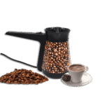 Herevin 350ml Black Designed Electrical Coffee Pot
