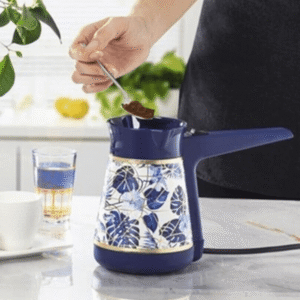 Herevin 350ml Dark Blue Designed Electrical Coffee Pot2