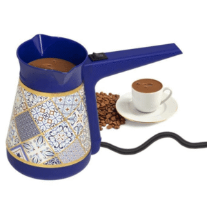 Herevin 350ml Dark Blue Electrical Coffee Pot
