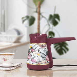 Herevin 350ml Dark Purple Designed Electrical Coffee Pot (2)