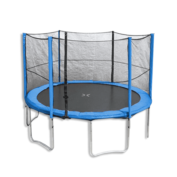 Outdoor 4.27m blue trampoline