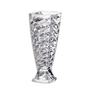 Bohemia Crystal Facet 37.5cm Footed Vase