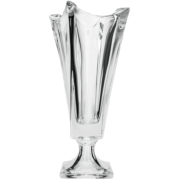Bohemia Quadron 39cm Footed Vase - Edited