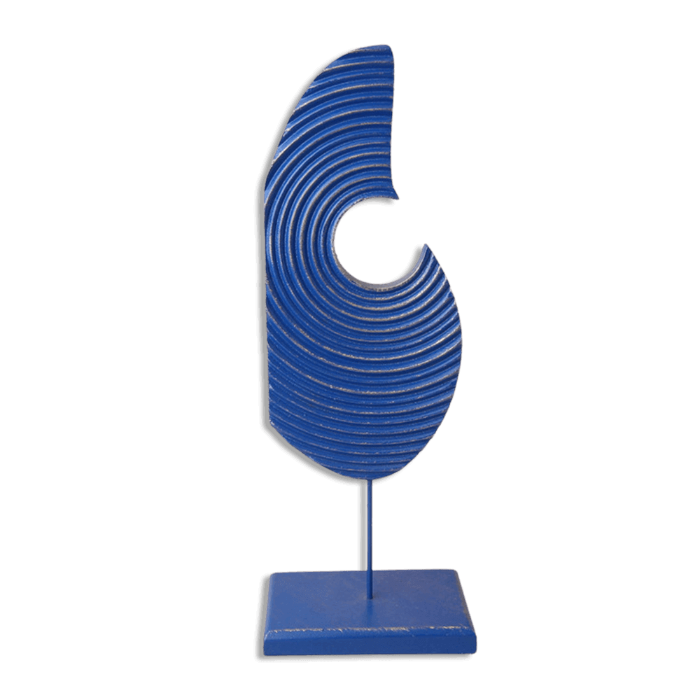 Dark Blue Resin Decor (1)