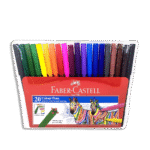 Faber Castell Fibre Tip Pens Feutre 20 Colors