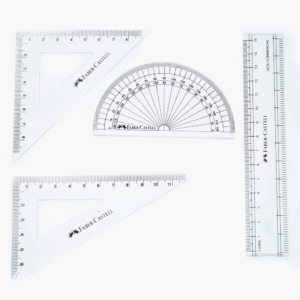 Faber Castell Geometry Set Plastic Wallet