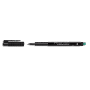 Faber Castell Multimark Permanent Black Marker
