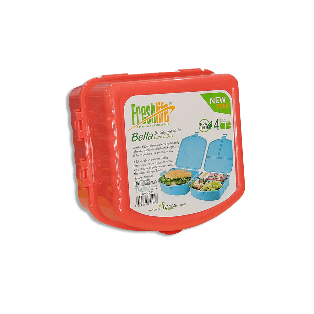 Fresh life bella orange lunch box (1)