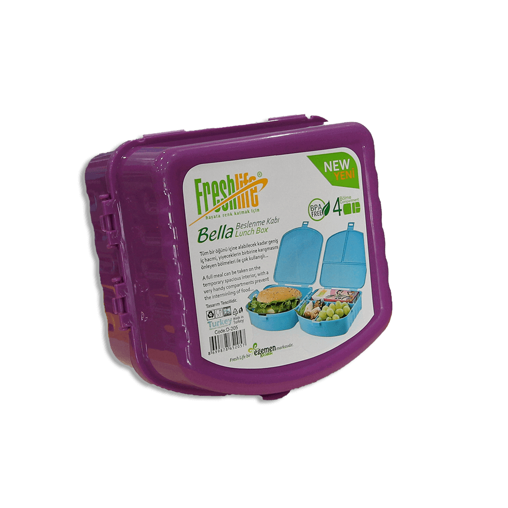 Freshlife Bella Colored Lunch Box 2