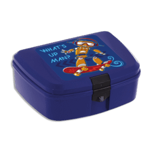 Herevin Blue Robot Lunch Box