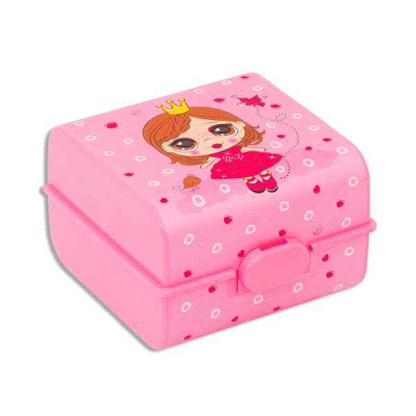 Herevin Pink Princess Lunch Box