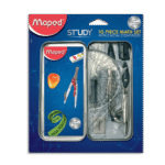 Maped Metal Geometric Math Set In Blister