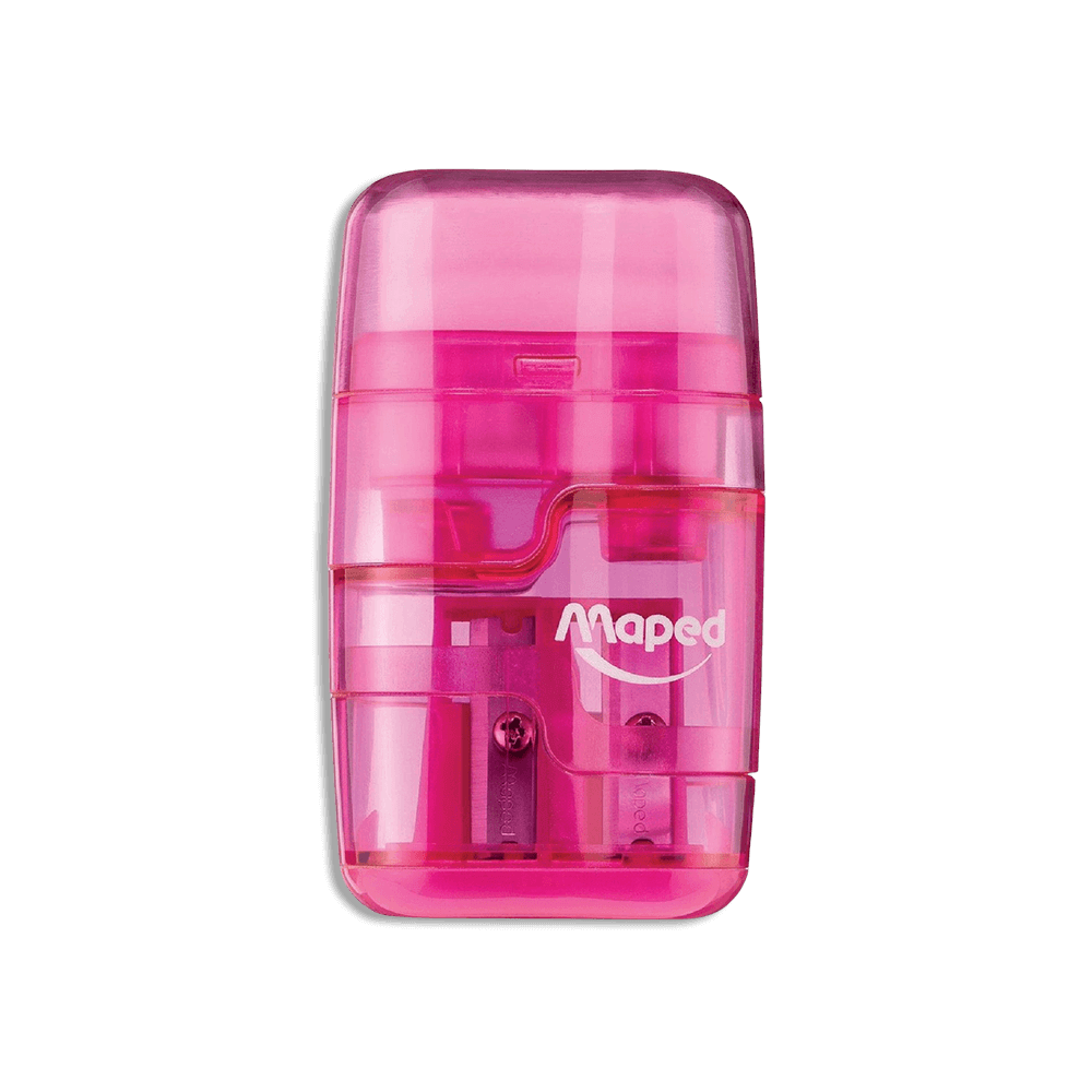 Maped Sharpener 2 Holes & Eraser 2