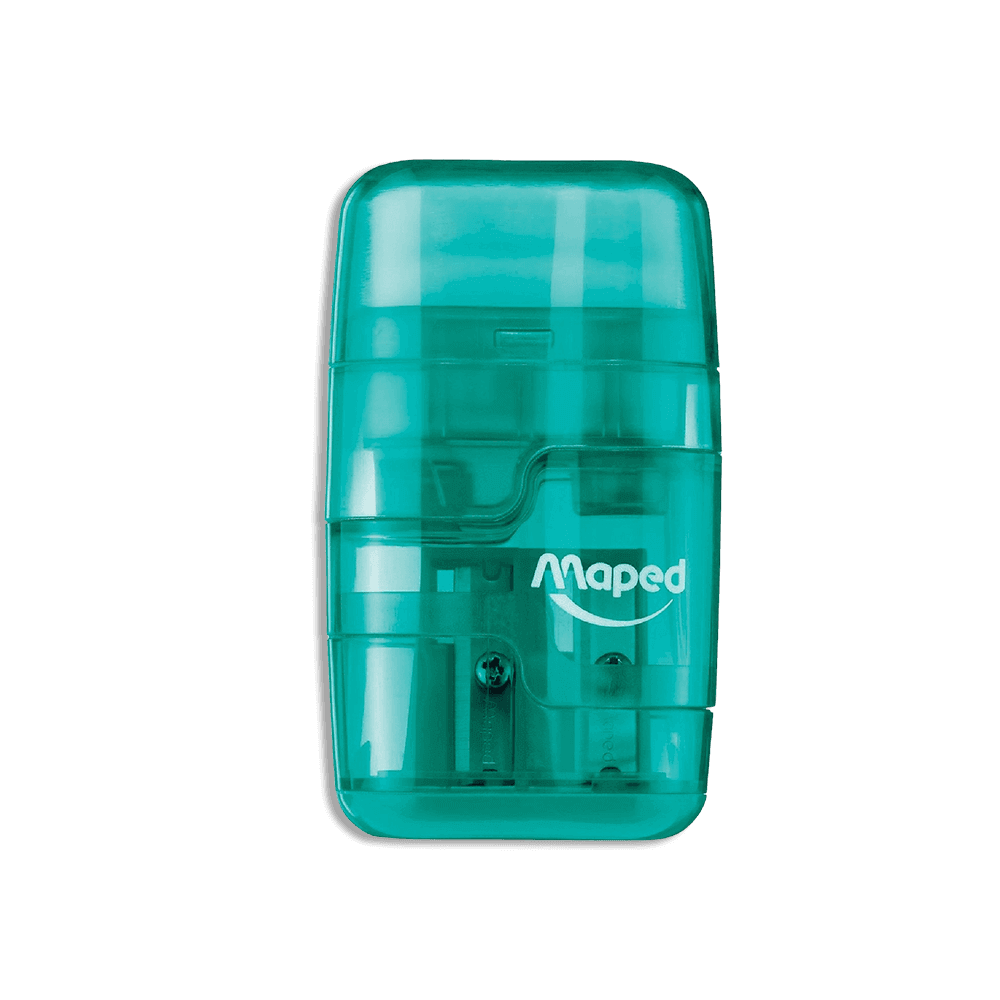 Maped Sharpener 2 Holes & Eraser 3
