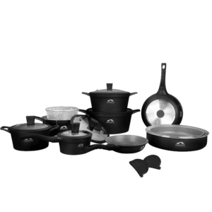 Momaz Set of 18pcs Cookware Set – Freeshop