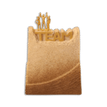 Resin Team Shape Decor