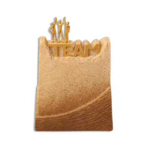 Resin Team Shape Decor