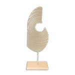 Silver Resin Decor