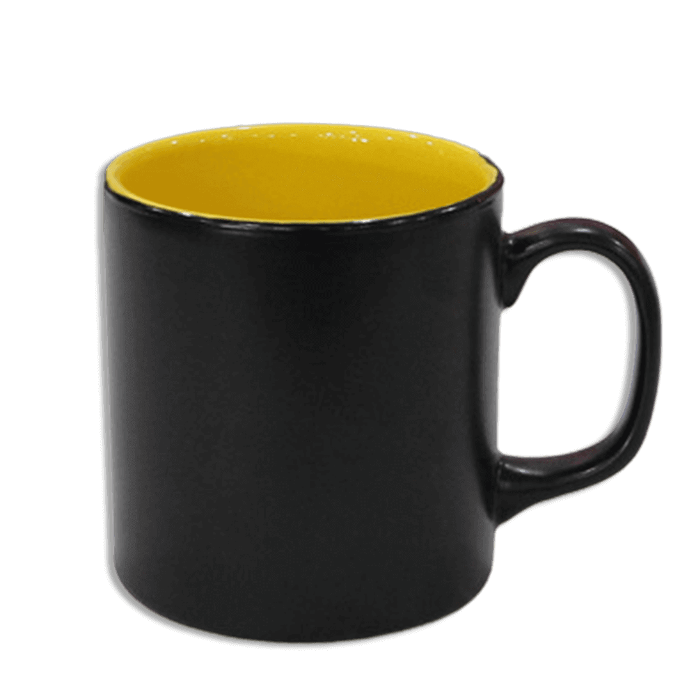 Black & Yellow Turkish Mug