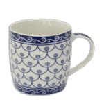 Blue Patterned Mug