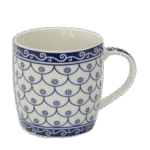 Blue Patterned Mug