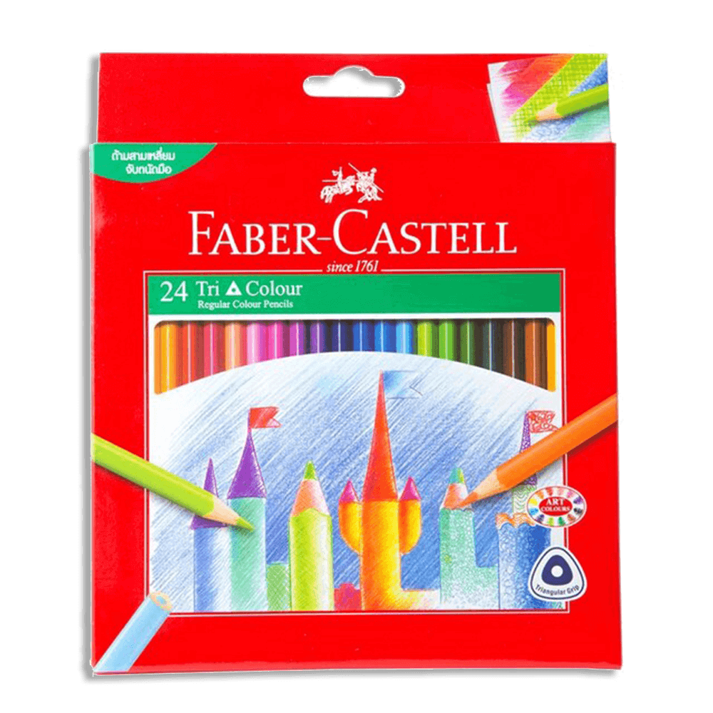 Faber Castell Color Pencils 24 Color