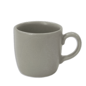 Grey Matt Porcelain Mug