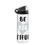 Herevin 0.75L Beautiful Silver Water Bottle