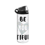 Herevin 0.75L Beautiful Silver Water Bottle