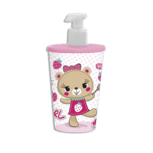 Herevin 340ml Bear Pink Soap Dispenser