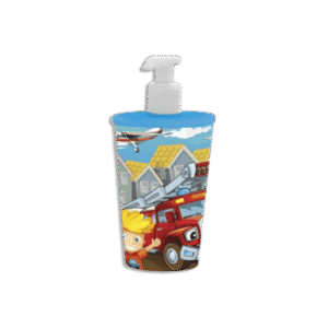 Herevin 340ml Blue Cars Soap Dispenser