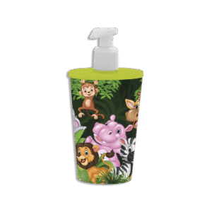 Herevin 340ml Green Animals Soap Dispenser