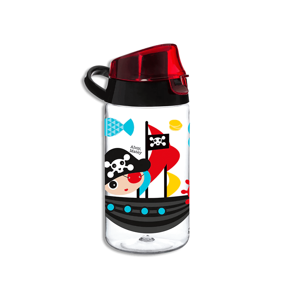 Herevin 520ml Pirate Decorated Water Bottle