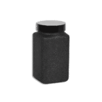 Herevin Black 2L Glass Jar