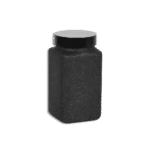 Herevin Black 2L Glass Jar