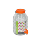 Herevin Colored 5L Glass Dispenser