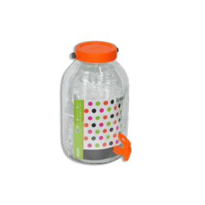 Herevin Colored 5L Glass Dispenser