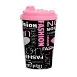 Herevin Pink 340ml Coffee Cup