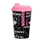 Herevin Pink 340ml Coffee Cup