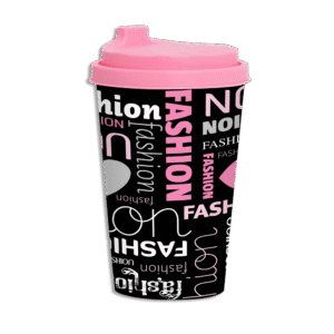 Herevin Pink 340ml Coffee Cup