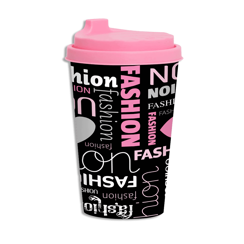 Herevin Pink 340ml Coffee Cup